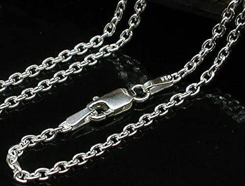 小さいけどかっこいい クロス ネックレス メンズ シルバー925 十字架 ネックレスペンダント シルバーネックレス メンズ ラッキー アクセサリー 小ぶり 男女兼用 幅2.3mmあずきチェーン付き トップ チェーン共にSV925製 お守り パワー アクセサリー ブランド 100 point