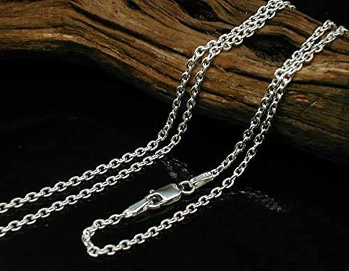 小さいけどかっこいい クロス ネックレス メンズ シルバー925 十字架 ネックレスペンダント シルバーネックレス メンズ ラッキー アクセサリー 小ぶり 男女兼用 幅2.3mmあずきチェーン付き トップ チェーン共にSV925製 お守り パワー アクセサリー ブランド 100 point