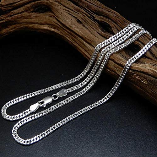 幅2.6mm ダブル喜平 太い チェーン ネックレス シルバー925 喜平ネックレス メンズネックレス シルバーネックレス シルバーチェーン ネックレス メンズ ダブル キヘイ きへい シンプル 喜平チェーン