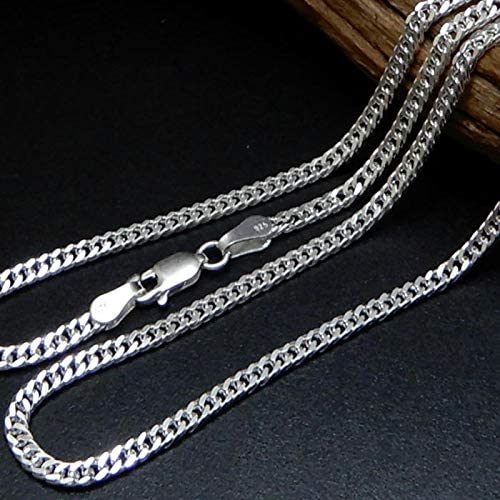 幅1.8mm ダブル喜平 太い チェーン ネックレス シルバー925 喜平ネックレス メンズネックレス シルバーネックレス シルバーチェーン ネックレス メンズ ダブル キヘイ きへい シンプル 喜平チェーン