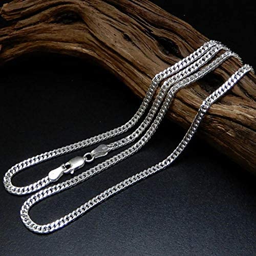 幅1.8mm ダブル喜平 太い チェーン ネックレス シルバー925 喜平ネックレス メンズネックレス シルバーネックレス シルバーチェーン ネックレス メンズ ダブル キヘイ きへい シンプル 喜平チェーン