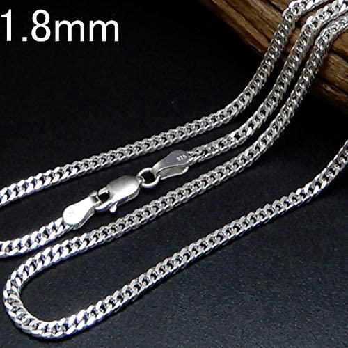 幅1.8mm ダブル喜平 太い チェーン ネックレス シルバー925 喜平ネックレス メンズネックレス シルバーネックレス シルバーチェーン ネックレス メンズ ダブル キヘイ きへい シンプル 喜平チェーン