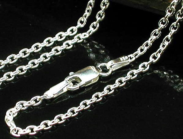 【幅2.3mm 長さ45cm/50cm/55cm/60cm】シルバー925 チェーン ネックレス メンズ シルバー ネックレス チェーンネックレス メンズ チェーン あずきチェーン シルバーネックレス メンズ 小豆チェーン アズキ チェーンのみ 銀 鎖